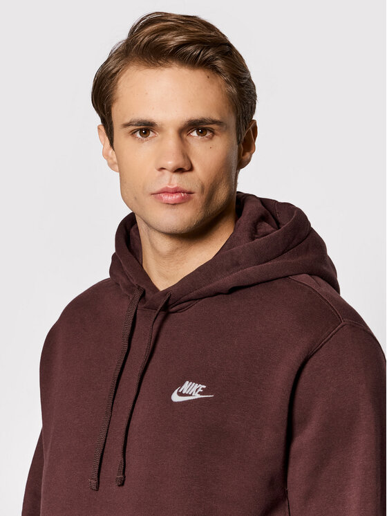 Nike Sweatshirt Sportswear Club BV2654 Braun Standard Fit Modivo.at