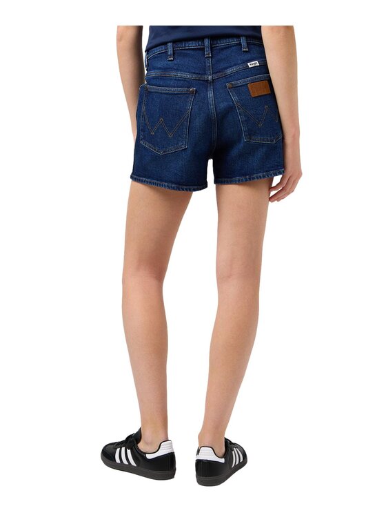 Wrangler Wrangler Szorty jeansowe 112351747 Niebieski Regular Fit