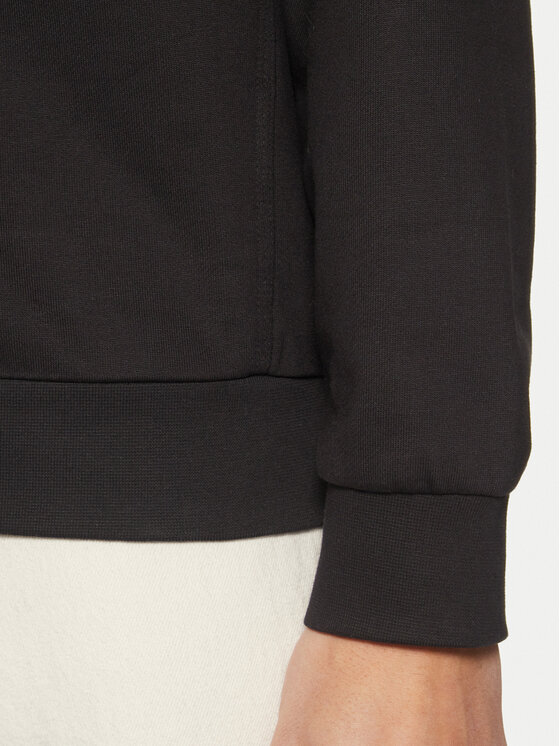 HUGO HUGO Majica dugih rukava Durungu 50530427 Crna Relaxed Fit