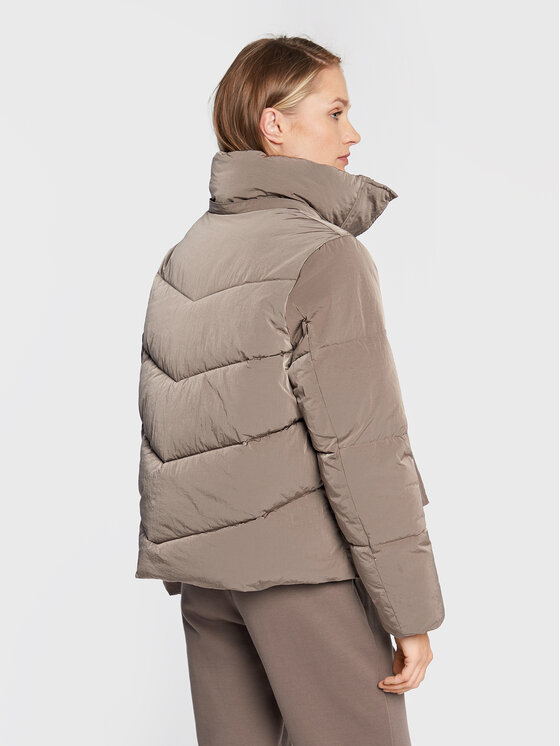 Calvin Klein Calvin Klein Kurtka zimowa Modern Padded K20K204693 Beżowy Regular Fit