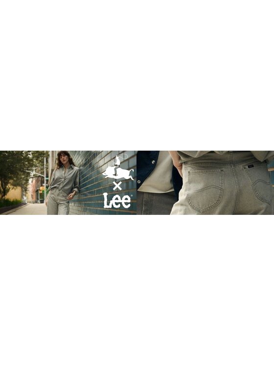 Lee Lee Jeansy 112365088 Niebieski Regular Fit