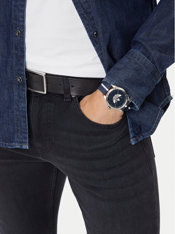 adidas Originals adidas Originals Zegarek Code Four Watch AOSY23041 Srebrny