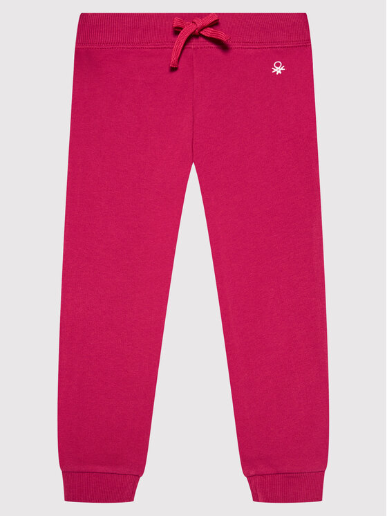 United Colors Of Benetton Pantaloni da tuta 3J68I0017 Rosa Regular Fit •  Modivo.it