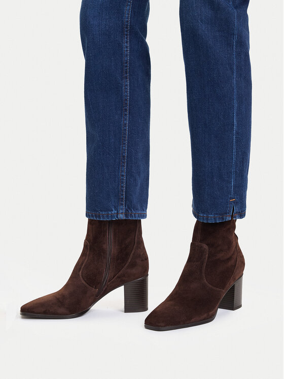 GINO ROSSI GINO ROSSI Škornji EO-TINA-1746 Rjava
