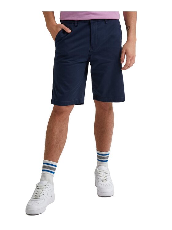 Lee Lee Pantaloncini di tessuto L70TTY64 Blu scuro Regular Fit