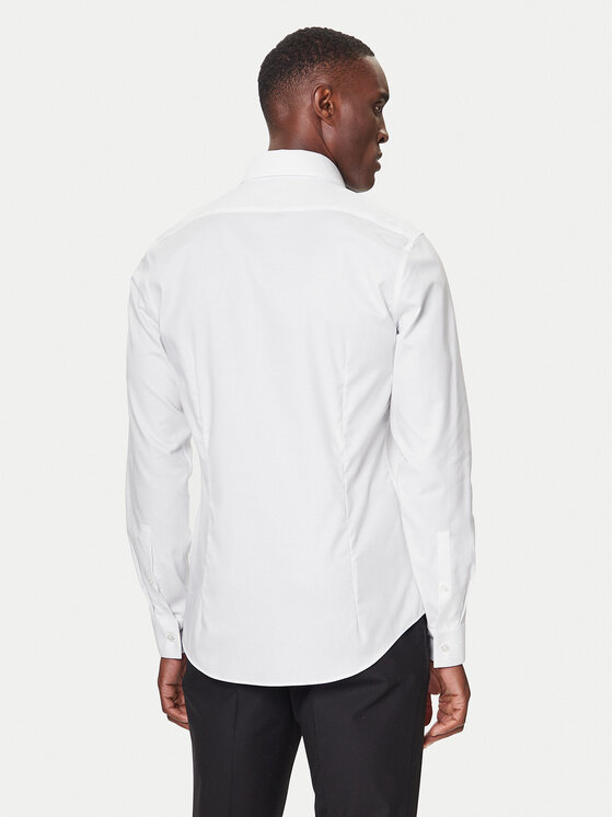Guess Guess Πουκάμισο LV019EU006 Λευκό Slim Fit