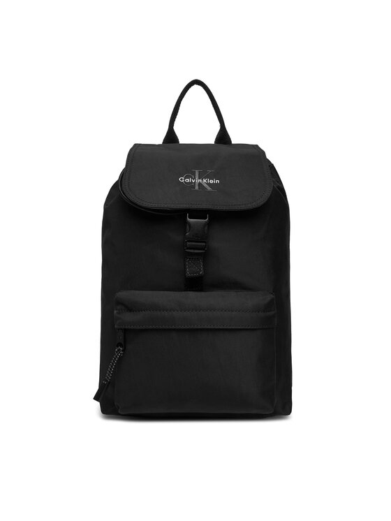 Calvin Klein Calvin Klein Batoh Bold Mini Flap Backpack LV04D3320G Černá
