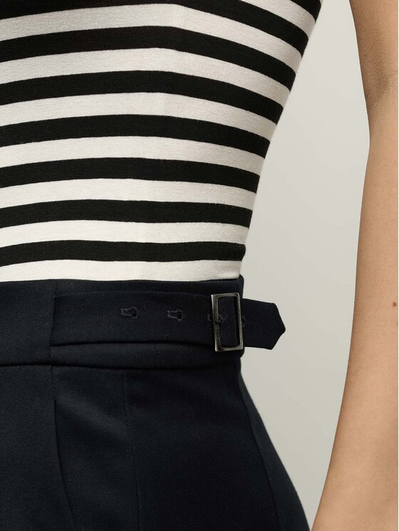 La Mania La Mania Teplákové nohavice BOSCO Tmavomodrá Classic Fit