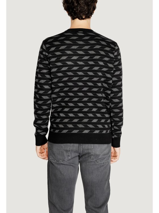Antony Morato Antony Morato Πουλόβερ MOHAIR WOOL Μαύρο Regular Fit