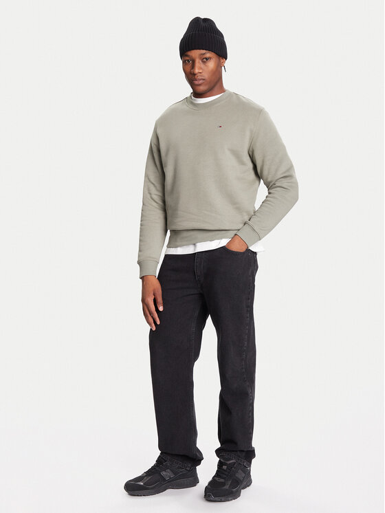 Tommy Jeans Tommy Jeans Džemperis ar kapuci DM0DM20741 Zaļš Regular Fit