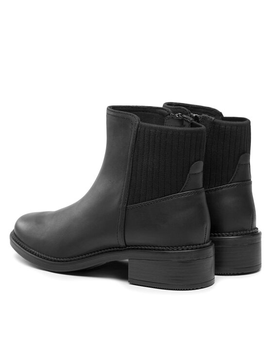 Clarks Clarks Μποτάκια Maye Palm 261743544 Μαύρο