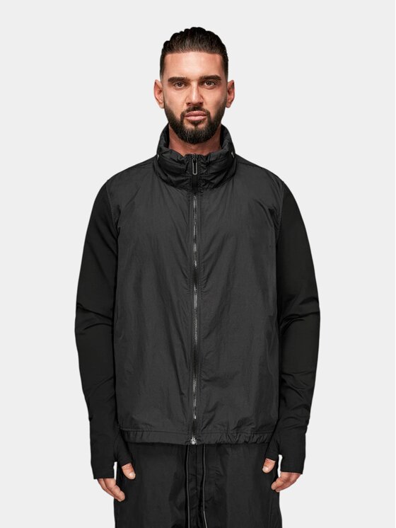 MADE BY SOCIETY MADE BY SOCIETY Kurtka anorak CULTUR Hoodie - H17821 Czarny Basic Fit