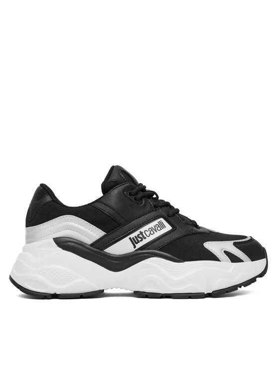 Just Cavalli Just Cavalli Sportcipők 79RA3SL2 ZSD67 LS1 Fekete