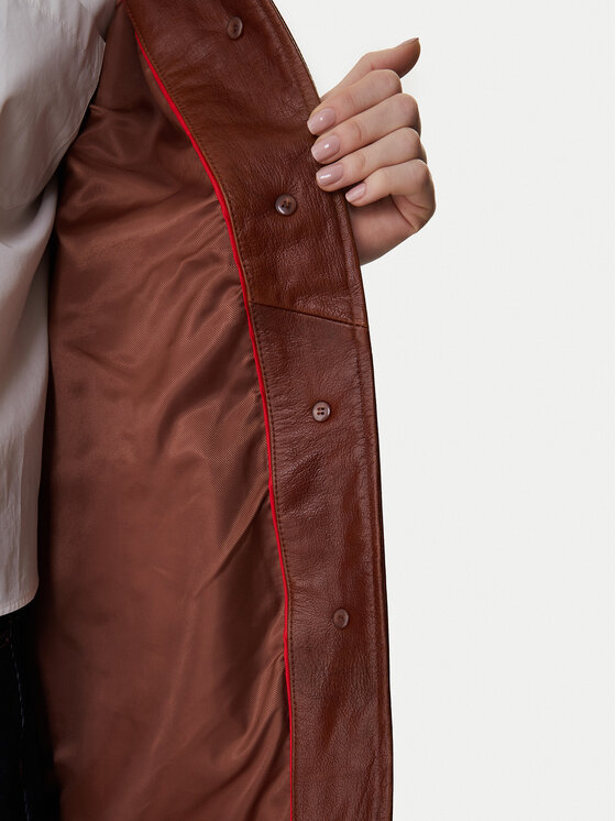 MAX&Co. MAX&Co. Παλτό μεταβατικό Doppia 2616471021200 Καφέ Regular Fit