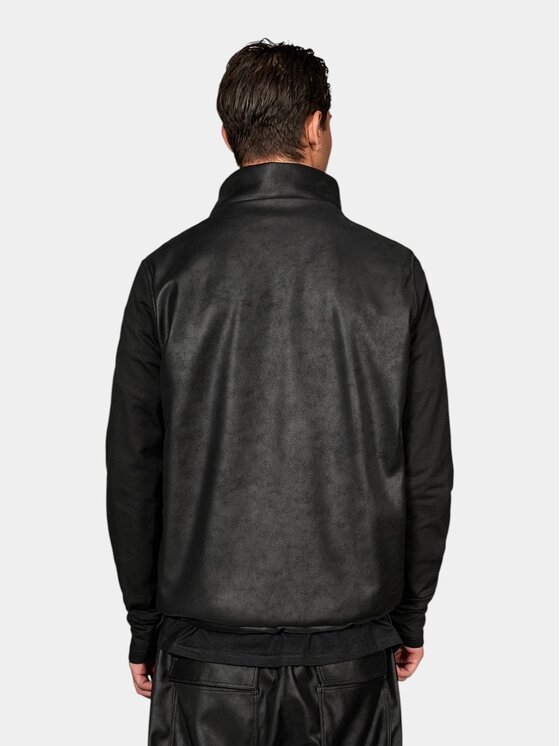 MADE BY SOCIETY MADE BY SOCIETY Kurtka anorak Urban Unit - H17645 Czarny Basic Fit