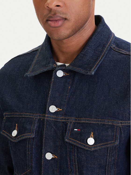 Tommy Jeans Tommy Jeans Jeansjacke Ryan DM0DM22984 Dunkelblau Regular Fit