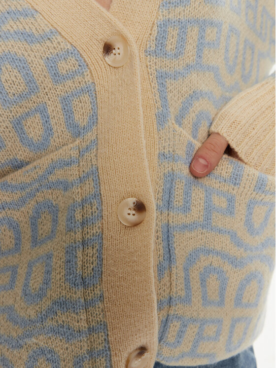 Munthe Munthe Kardigan Talhua 243161824375 Kolorowy Relaxed Fit