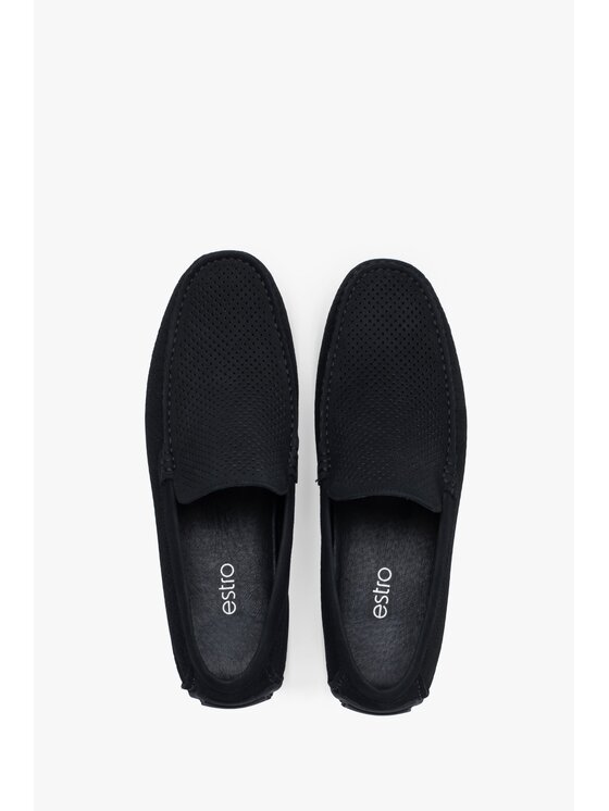 Estro Estro Μοκασίνια ER00117000 Μαύρο