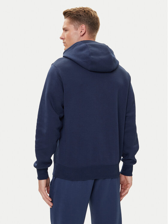 Nike Nike Bluza Club Ft FN3859 Granatowy Regular Fit