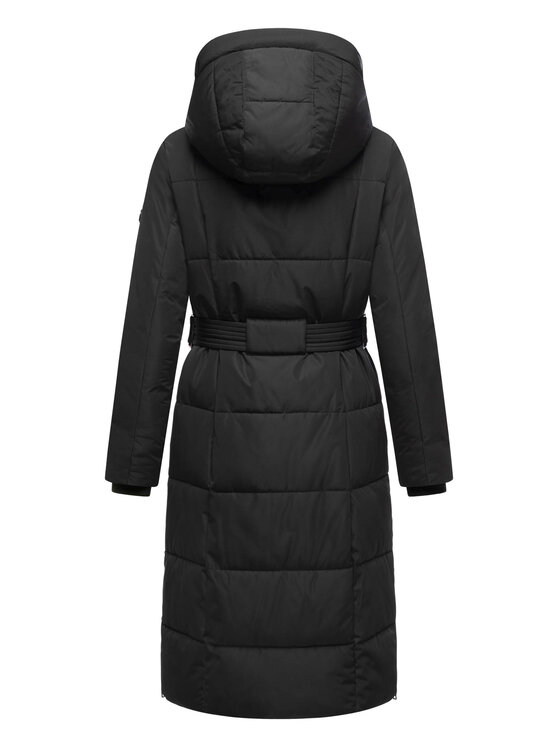 Navahoo Navahoo Kurtka zimowa Herbstnebel Czarny Regular Fit