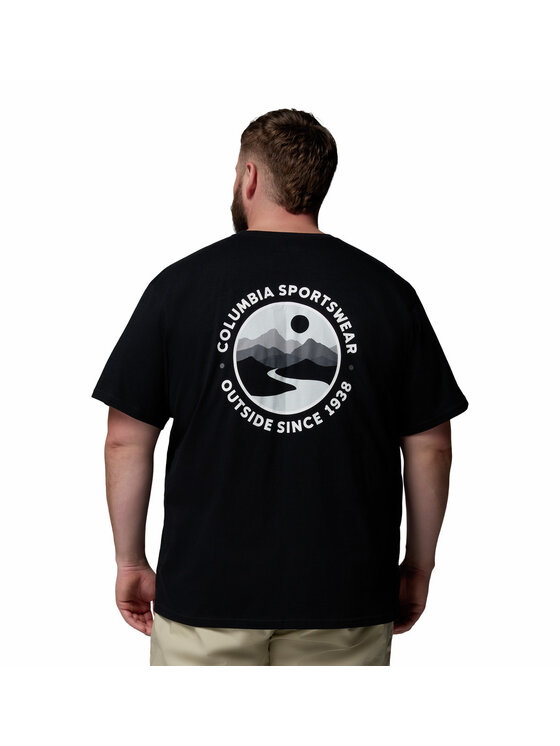 Columbia Columbia T-Shirt 215502 Czarny Regular Fit