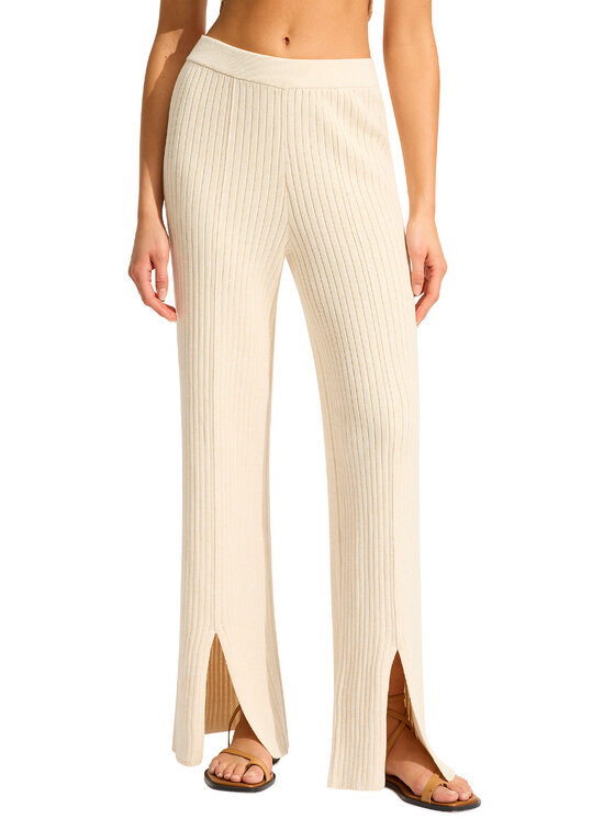 Seafolly Seafolly Pantaloni di tessuto 55248-KN Beige