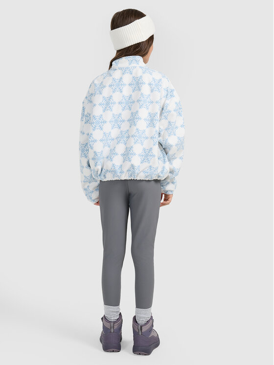 4F 4F Legginsy APRES SKI Szary ciemny