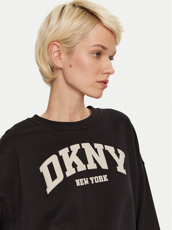 DKNY Sport DKNY Sport Sweatshirt DP4T9944 Schwarz Loose Fit
