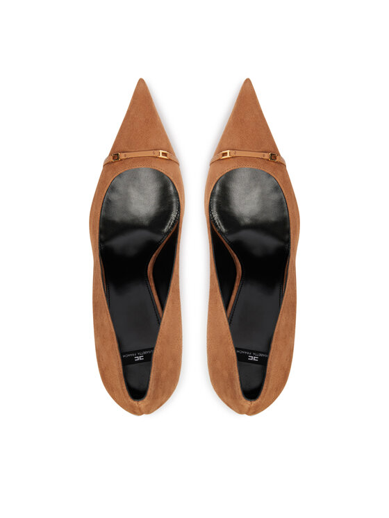 Elisabetta Franchi Elisabetta Franchi Szpilki SA-19L-66E2-V4900 Brązowy jasny