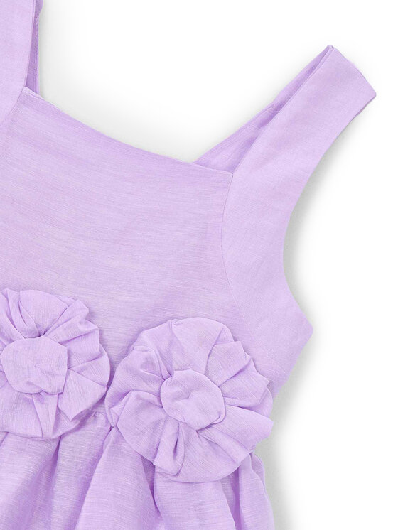 Mayoral Mayoral Elegantes Kleid 3916 Violett Regular Fit