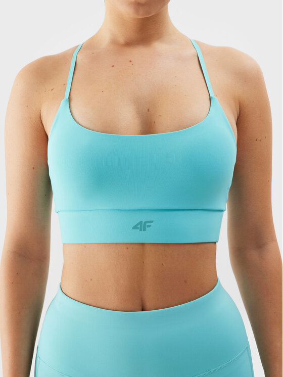 4F 4F Sutien sport 4FWSS24USBAF096 Albastru