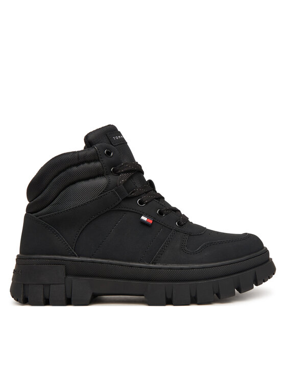 Tommy Hilfiger Tommy Hilfiger Trzewiki T3X5-35292-0316 S Czarny