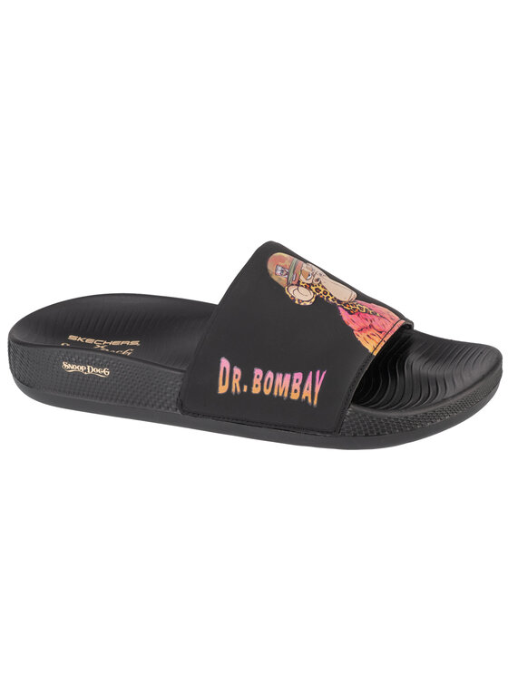 Skechers Klapki, rozmiar 42 Czarne, Snoop Dogg Hyper Slide - Dr. Bombay