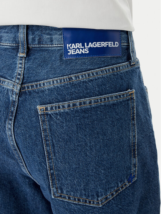 Karl Lagerfeld Jeans Karl Lagerfeld Jeans Džínové šortky B2W10067 Modrá Straight Fit