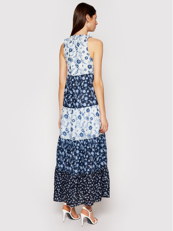 Pepe Jeans Vestito estivo Mariolas PL952852 Blu Relaxed Fit • Modivo.it
