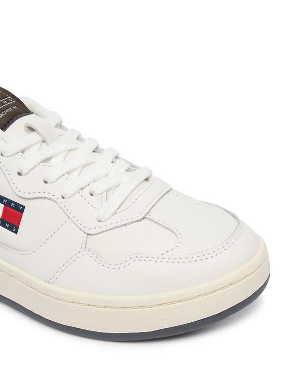 Tommy Jeans Tommy Jeans Tenisice Archive '98 Calf Hair Tab EN0EN03002 Écru