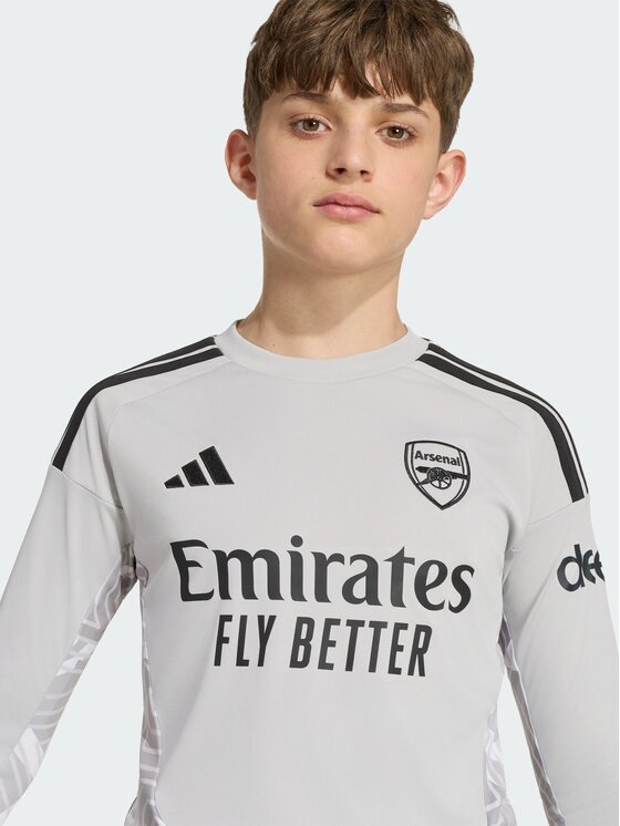 adidas adidas Koszulka techniczna Arsenal FC 26/27 Goalkeeper Kids Jersey Szary Regular Fit