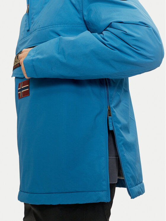 Napapijri Napapijri Bunda anorak Rainforest Winter 3 NP0A4GMC Modrá Regular Fit