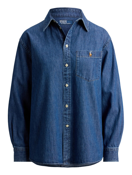 Polo Ralph Lauren Polo Ralph Lauren traper košulja 211B17146001 Plava Regular Fit