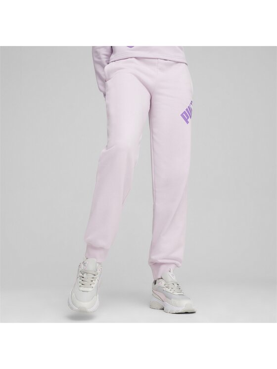 Puma Puma Spodnie dresowe 677895 Fioletowy Regular Fit