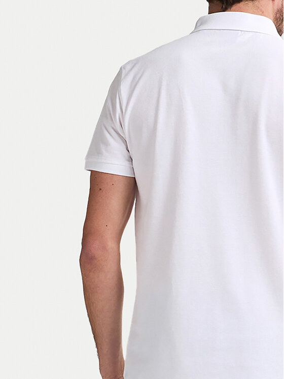 Petrol Industries Petrol Industries Polo M-ROS-POL002 Bianco Regular Fit