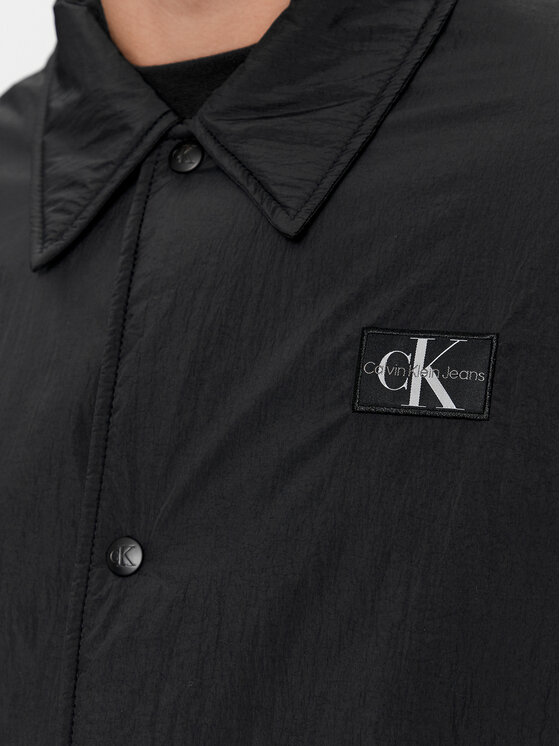 Calvin Klein Jeans Calvin Klein Jeans Μπουφάν μεταβατικό Skater J30J325281 Μαύρο Relaxed Fit