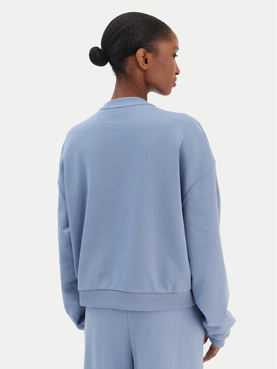 Tommy Hilfiger Tommy Hilfiger Sweatshirt Script WW0WW48783 Blau Relaxed Fit