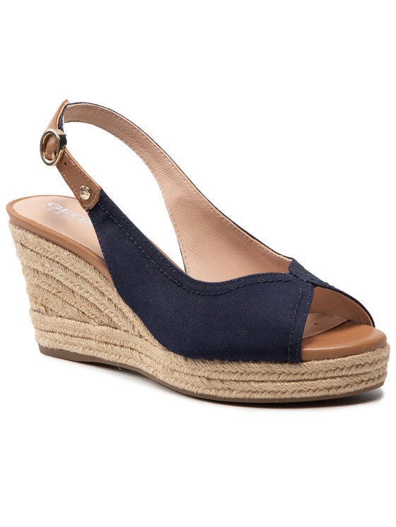 Geox Geox Espadrillas D Soleil A D15N7A 01143 C4152 Blu scuro