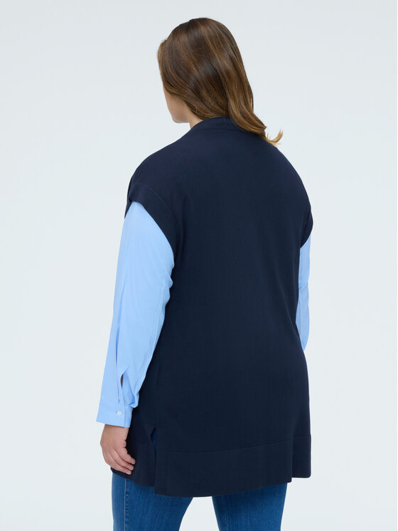 Fiorella Rubino Fiorella Rubino Sweter M114E002114N034 Niebieski Regular Fit