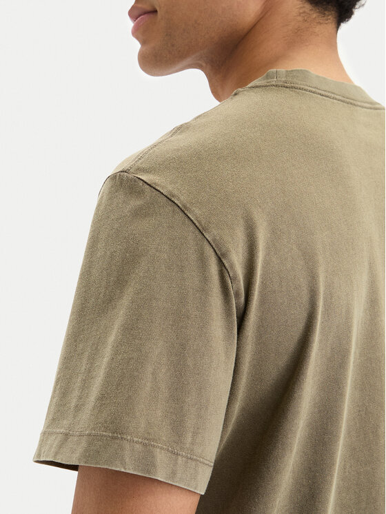 Calvin Klein Jeans Calvin Klein Jeans T-Shirt LV04RB824G Zielony Regular Fit