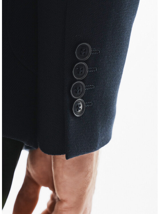 Pako Lorente Pako Lorente Marynarka P24WF-3X-007 Granatowy Slim Fit