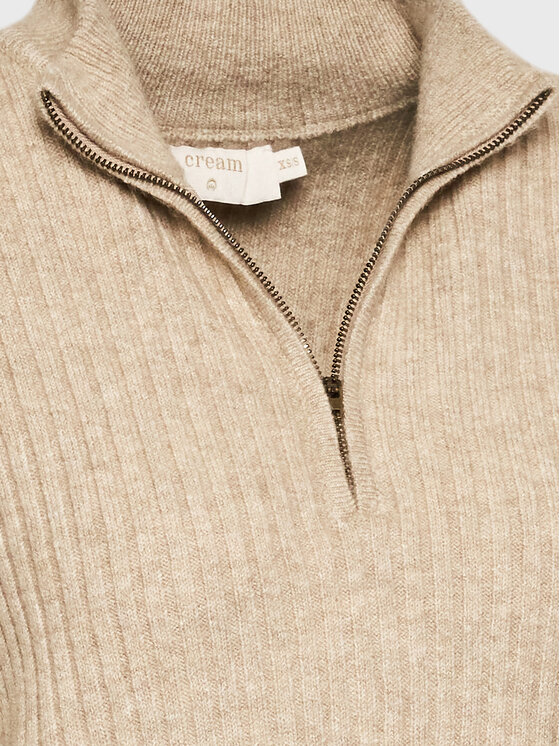 Maglione Milja 10610825 Beige Relaxed Fit