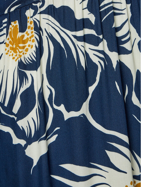 Maaji Maaji Sukienka letnia PT2210CLD600 Granatowy Regular Fit