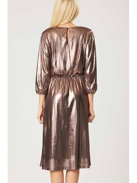 QUIOSQUE QUIOSQUE Každodenné šaty SHINEXY DRESS Fialová Regular Fit